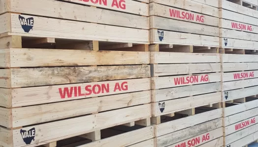 One tonne bins are the most common produce bins