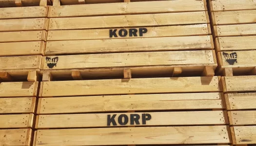 Korpershoek Bros branded one tonne bins